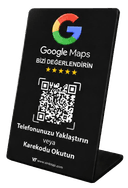 Google Maps Yorum Standı - Vinto Tap NFC dijital kartvizit ürün görseli 1