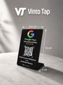 Google Maps Yorum Standı - Vinto Tap NFC dijital kartvizit ürün görseli 2