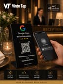 Google Maps Yorum Standı - Vinto Tap NFC dijital kartvizit ürün görseli 4