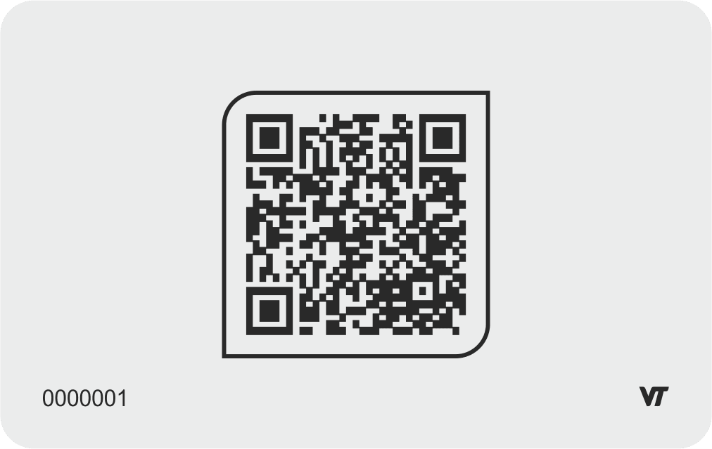 Sanal Dijital Kartvizit - Vinto Tap NFC dijital kartvizit ürünü arka yüz