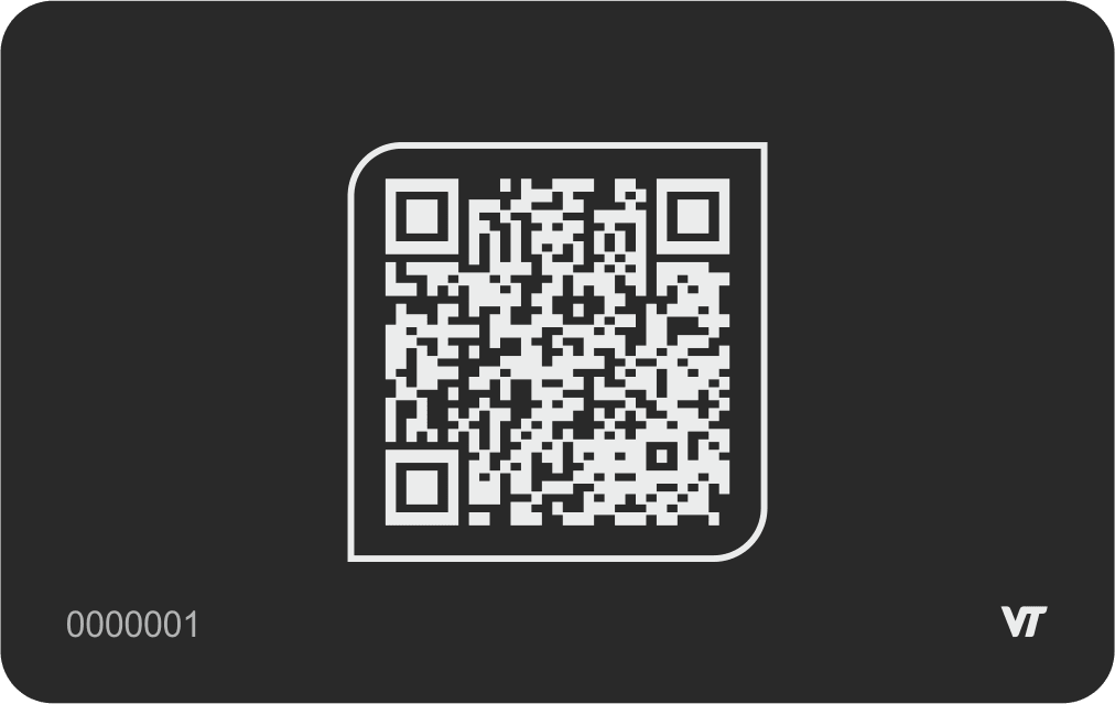 Vinto Tap NFC Kartvizit - Vinto Tap NFC dijital kartvizit ürünü arka yüz